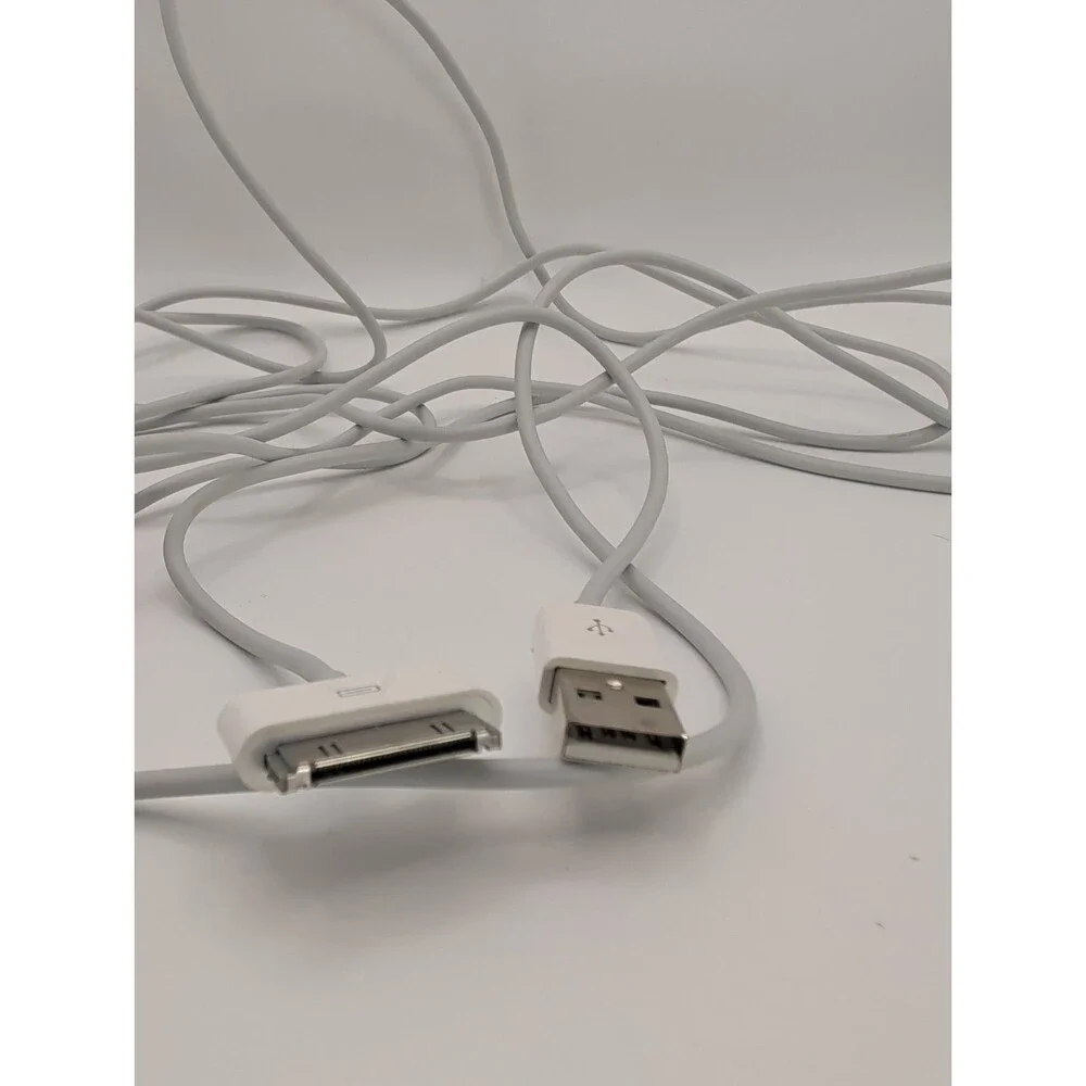 Original Apple 8 Ft USB Data Sync Cable  Charger  iPod iPad iPhone 1 2 3 4 Touch